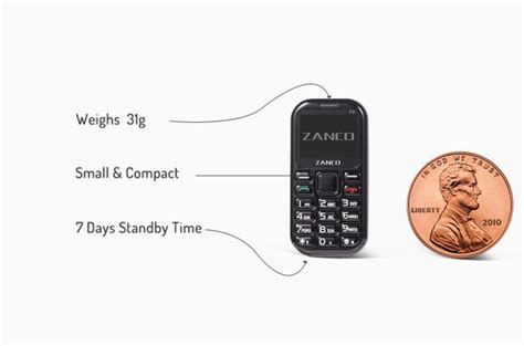 Zanco tiny t2, The World's Smallest Phone | Indiegogo