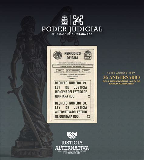 Poder Judicial Conmemora El 26 Aniversario De La PublicaciÓn De La Ley