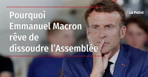 Vid O Pourquoi Emmanuel Macron R Ve De Dissoudre L Assembl E Le Point