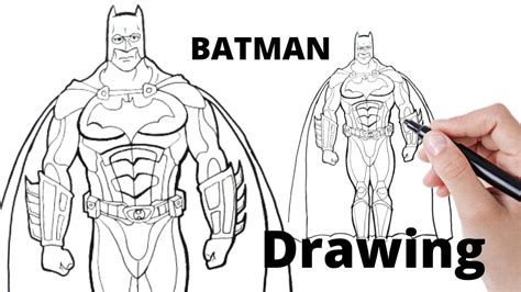 Batman Drawing Full Body