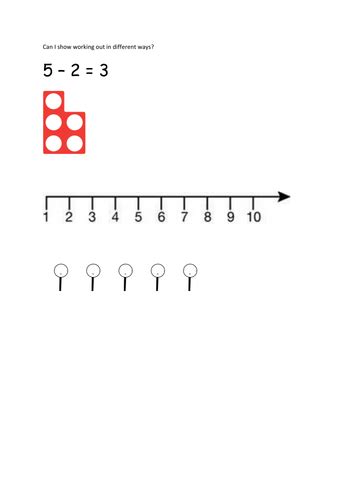 ks1 subtraction | Teaching Resources