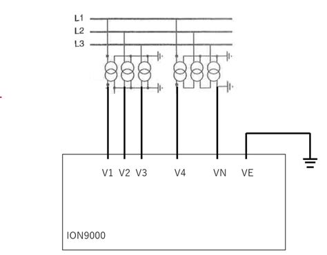 Solved Vt Wiring Connections For Ion 9000 Schneider Electric Community