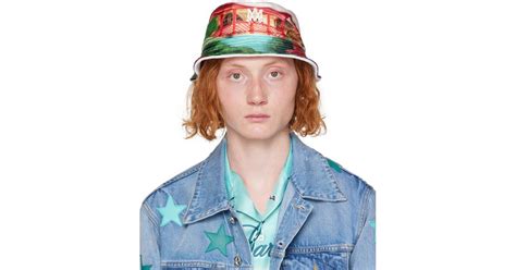 Chapeau bob réversible colore à monogamme Amiri pour homme en coloris