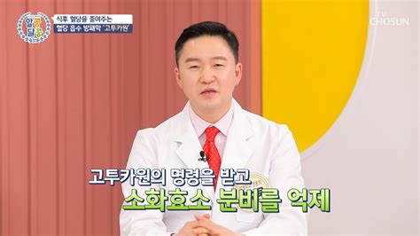 탄수화물을 분해하여 혈당 감소에 도움을 주는 ★고투카원★ Tv Chosun 230420 방송 알콩달콩 181회 Tv