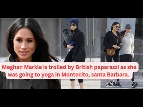 Meghan Markle Is Trolled By British Paparazzi As She Was Going To Yoga