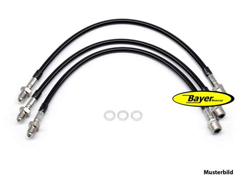 Conduite de frein tresse acier avant BMW R850R type 259 année 92 02