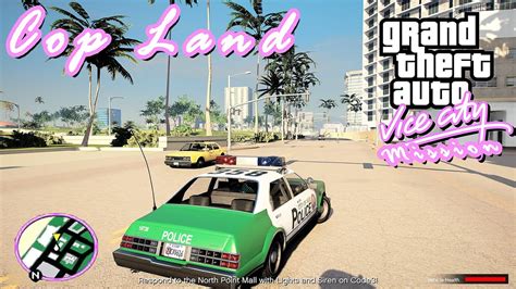 GTA Vice City Remastered 2021 Mission Mod Gameplay Cop Land 4k 60fps