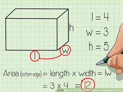 How To Find The Surface Area Of A Rectangular Prism 10 Steps