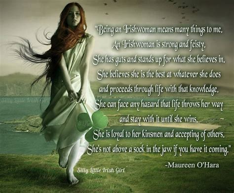 Being An Irish Woman Means Many Things Irish Women Quote Irish