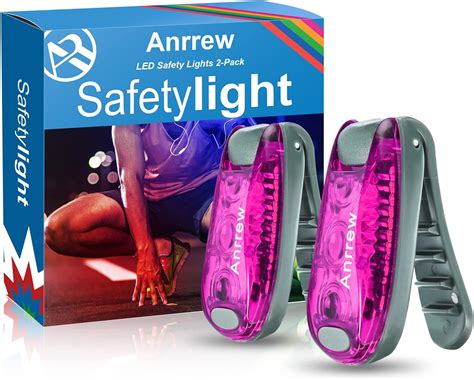 Anrrew Blinklicht Schulranzen Licht Led Sicherheitslicht Er Set Clip