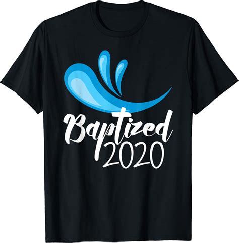 Adult Baptism T 2020 Baptized Catholic Ts Rcia Rite T Shirt