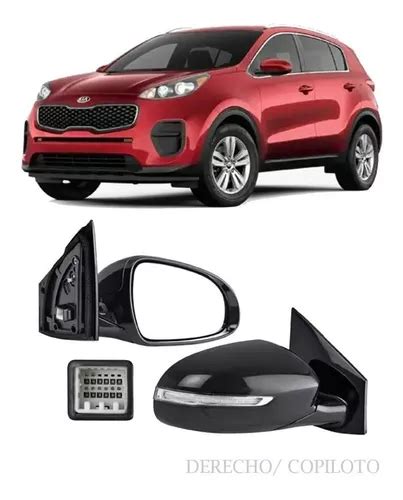 Espejo Para Kia Sportage 2017 2018 Izquierdo Direccional Envío gratis