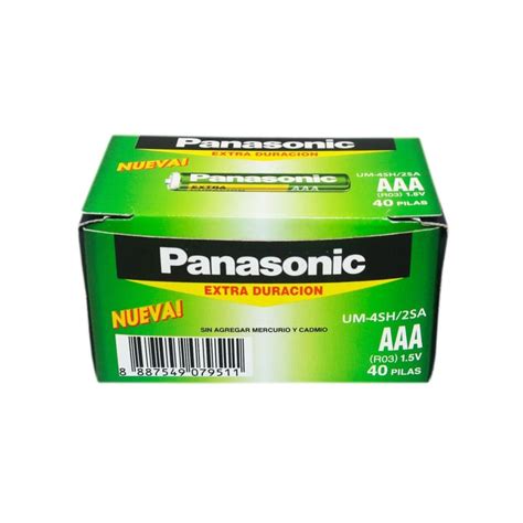 Pilas Panasonic Aaa Caja X Unidades Panasonic Falabella