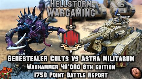 Genestealer Cults Vs Astra Militarum 1750 8th Edition Warhammer 40K