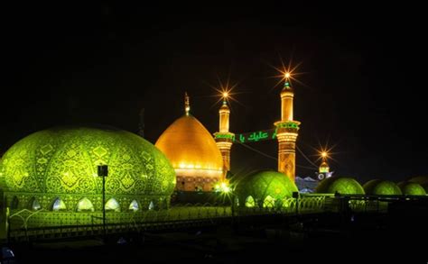 Hazrat Abbas As Holy Shrine In Karbala Photo Taghribnews Tna