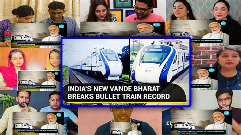 Kmph In Seconds Made In India Vande Bharat Express Breaks