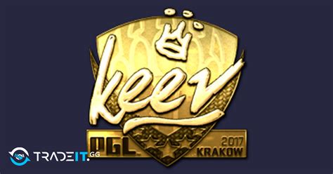 Sticker Keev Gold Krakow 2017 Tradeit