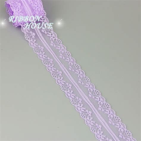 10 Yards Gulung 40mm Hiasan Renda Kain Reben Ribbon Hadiah