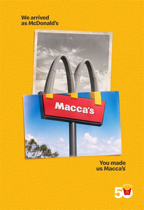 Maccas 50 Years — Electric Art Creative Image Production