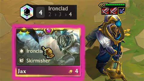 4 Ironclad With Jax ⭐⭐⭐ 3 Star Tft Set 5 5 Youtube