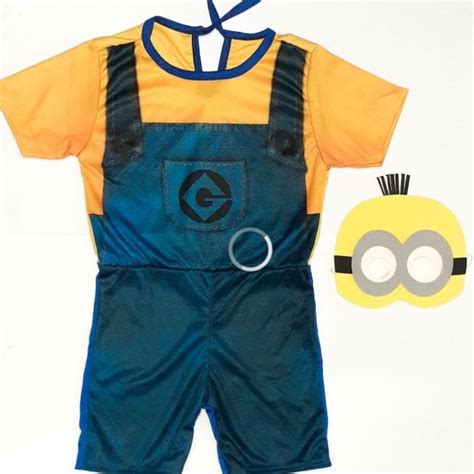 Fantasia Infantil Menino Personagem Minion Shopee Brasil