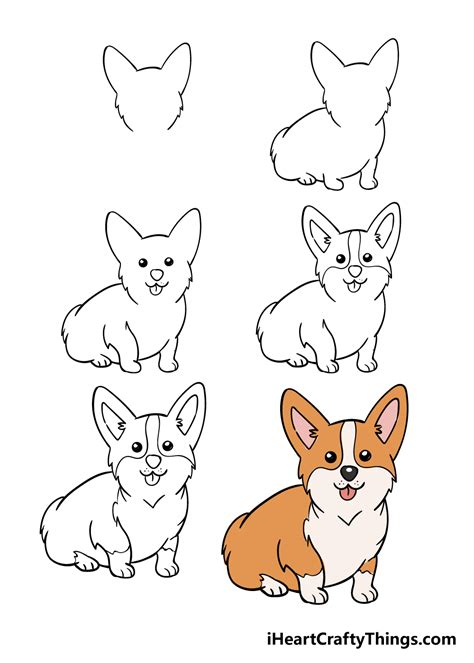 Top 105+ về hình vẽ chó corgi - Eteachers