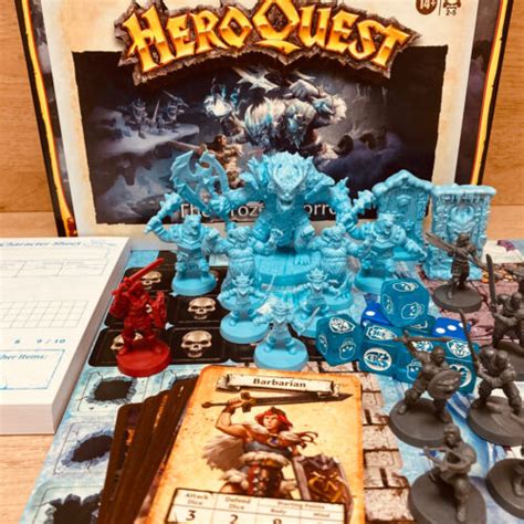 Heroquest The Frozen Horror Components Multi Listing Hasbro Avalon Hill