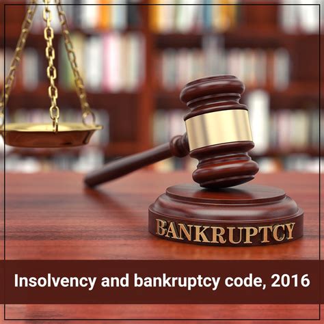 Insolvency And Bankruptcy Code 2016