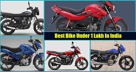 Best Bikes Under 1 Lakh In India MotorIndian