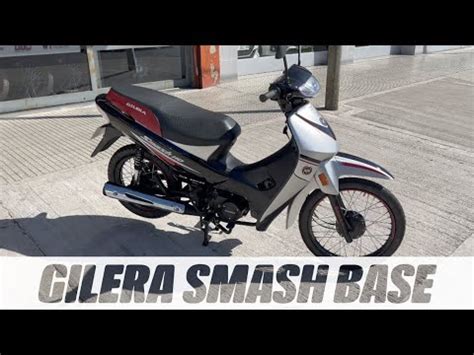 Gilera Smash Base Color Gris Restyling De Color Ficha Tecnica