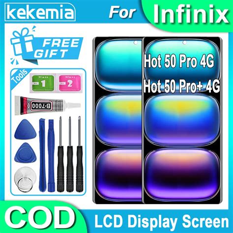 Kekemia Display For Infinix Hot Pro Plus G X Hot Pro G X Lcd Touch Screen