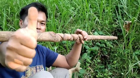 Mbolang Bambu Unik Dan Bahan Bonsai Dapat Bambu Badar Ts Tongkat Unik