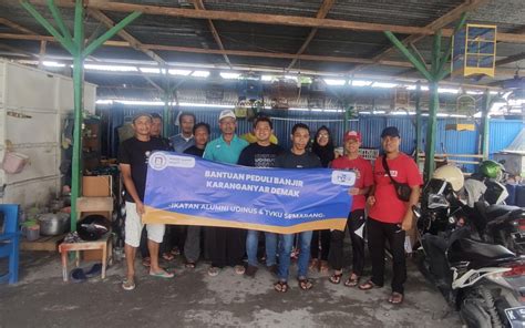 Ikatan Alumni Udinus Kirim Bantuan Untuk Korban Banjir Demak Alumni