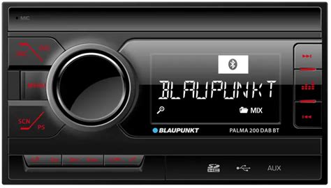 BLAUPUNKT 200 Series Palma 200 DAB BT Car Radio User Manual