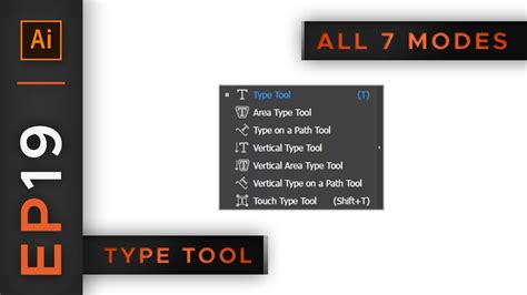 Type Tool In Adobe Illustrator All 7 Modes Adobe Illustrator