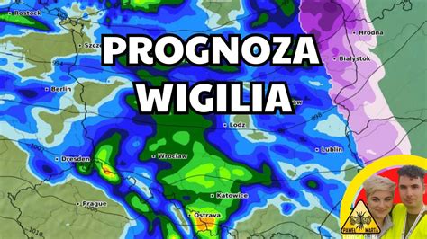 PROGNOZA POGODY NA WIGILIĘ Silny wiatr silne ocieplenie i dużo opadów