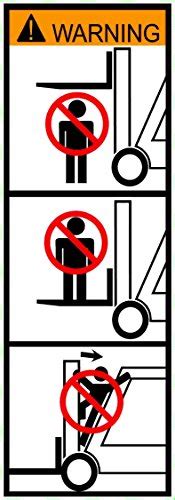 Forklift Safety Stickers Decals Hysteryale Kit Pricepulse