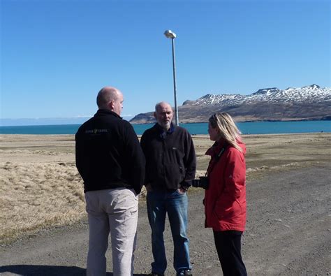 Arne Ásgeir and Ingibjörg Jónsdóttir at Borgarfjörður ey Flickr