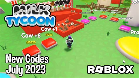 Roblox Milk Tycoon New Codes July 2023 YouTube