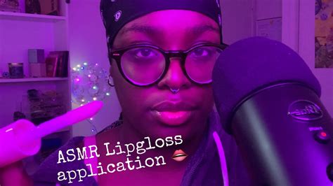 ASMR Putting Lipgloss On You Me For Sleep Kisses Mouth Sounds