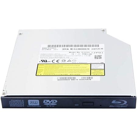 New Laptop 12 7mm SATA Blu Ray Internal Optical Drive For LG HL CT30N