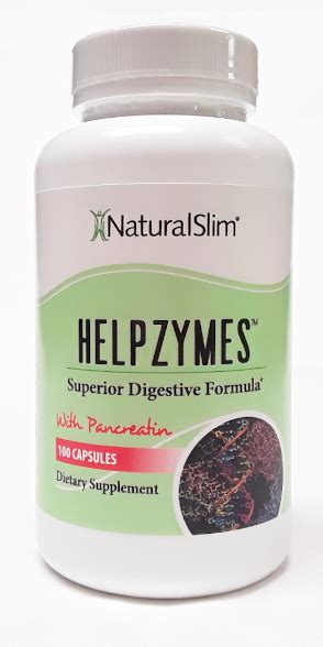 NaturalSlim Helpzymes 100 Caps