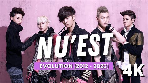 The Evolution Of Nu Est Tribute To K Pop Legends K