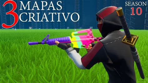 Os 3 Melhores Mapas Do Modo Criativo Do Fortnite Para Treinar Youtube