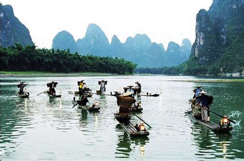 Photo, Image & Picture of Li River Cormorant Fishing Show