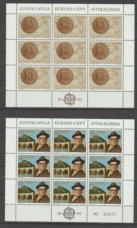 S37384 Yugoslavia Europa Cept MNH 1983 MSX2 EBay