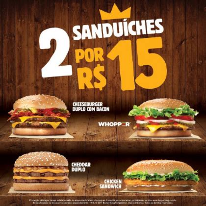 promoções burger king