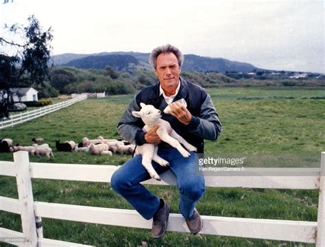 Actordirector Clint Eastwood Is Photographed In 1982 In Carmel Must