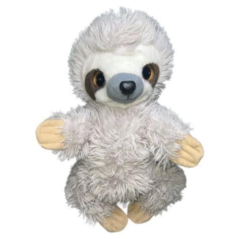 Peluche Animale En Peluche Grise Paresseux Sauvage République Grise 13