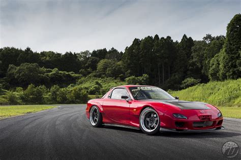 Looking Mazda Rx 7 Fd3s On Work Meister S1r Work Wheels Japan Flickr